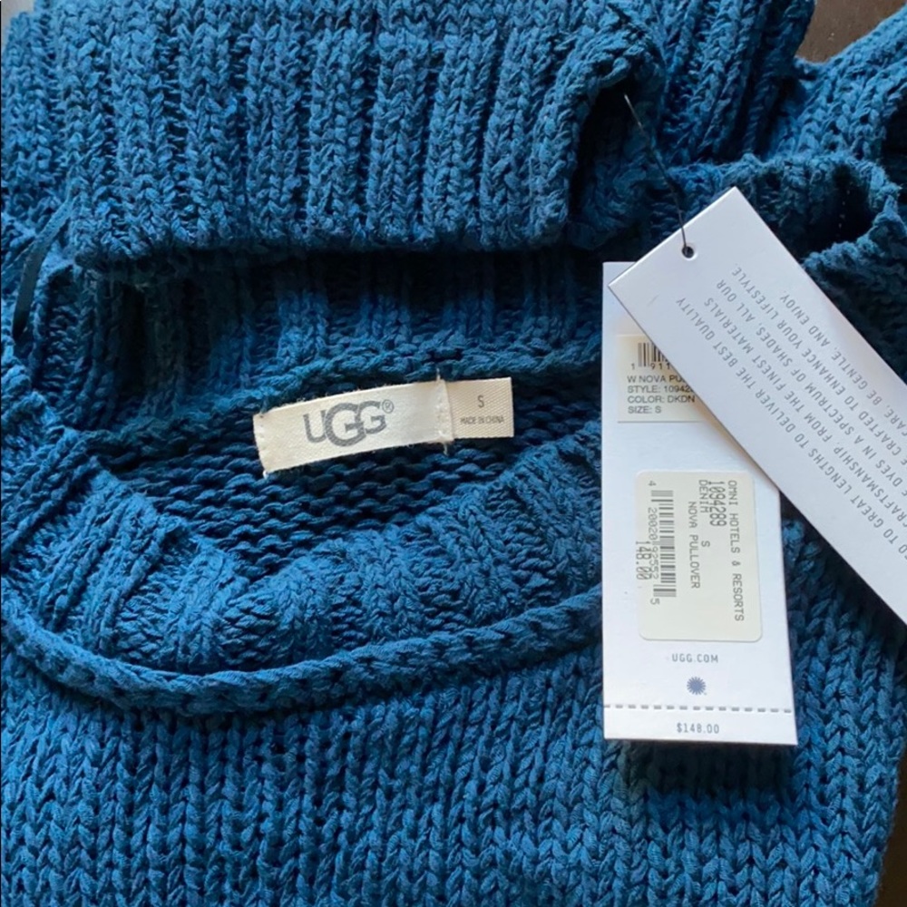 NWT blue ugg sweater